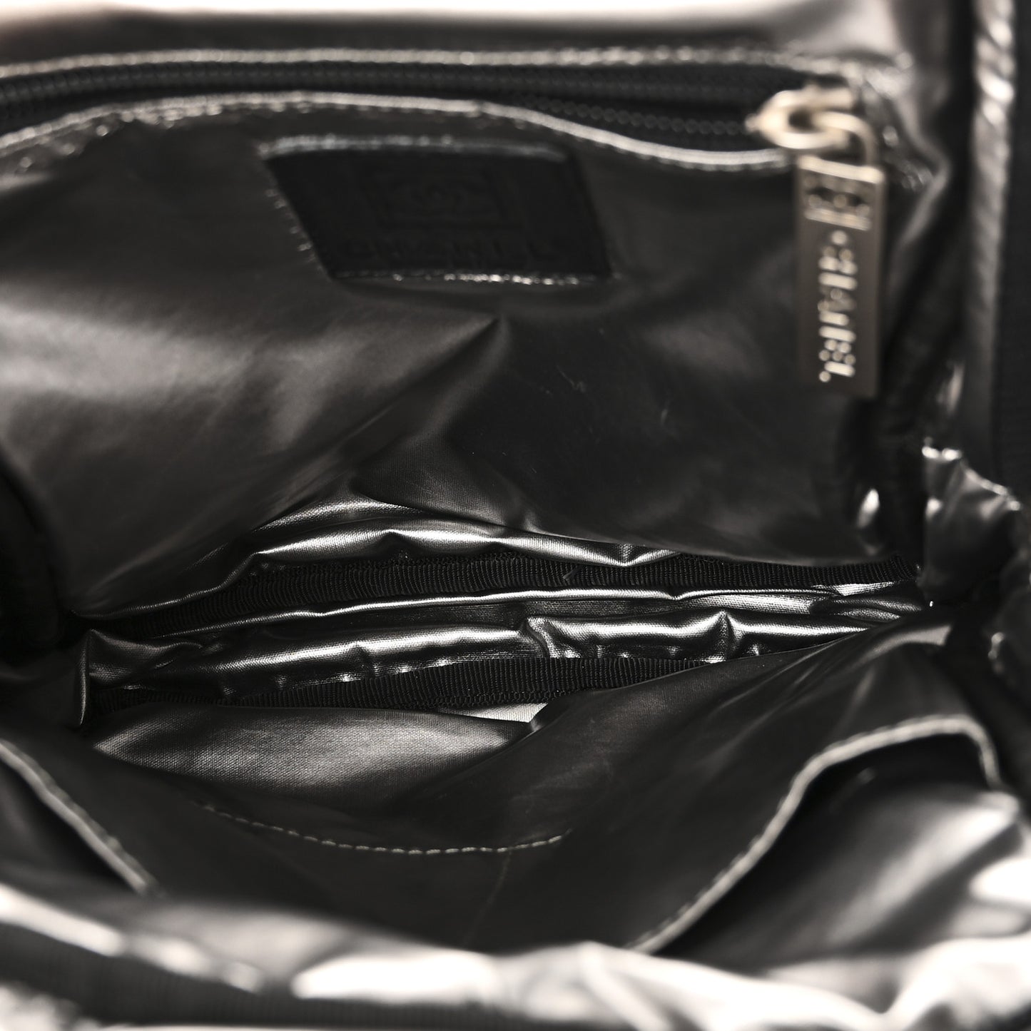 Lizard Printed Jersey CC Sport Crossbody Bag Black