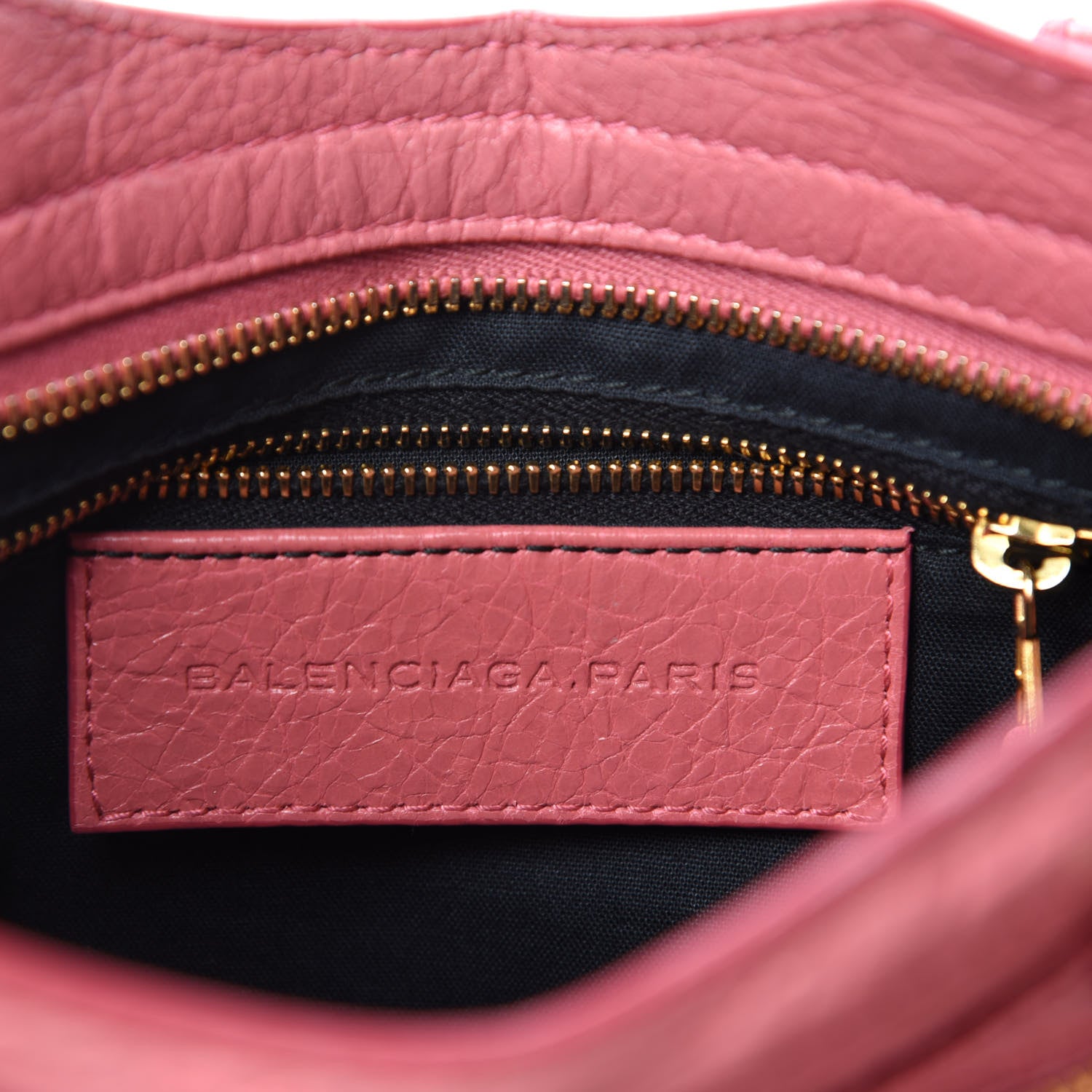 Balenciaga Agneau Giant 12 Gold Hardware Mini City Rose Bombon Raspberry 8 of 10
