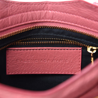Balenciaga Agneau Giant 12 Gold Hardware Mini City Rose Bombon Raspberry 8 of 10