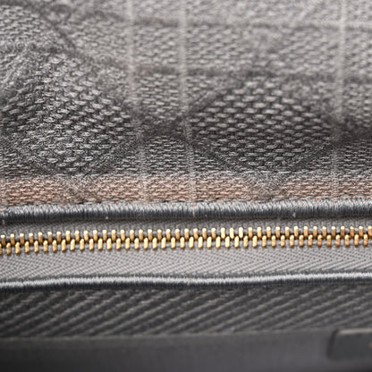 Christian Dior Canvas Embroidered Cannage Lady D-Lite Gray 14 of 16