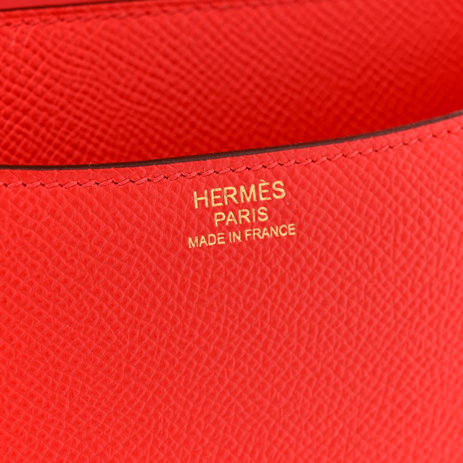 Hermes Epsom Constance 24 Rouge de Coeur 6 of 14