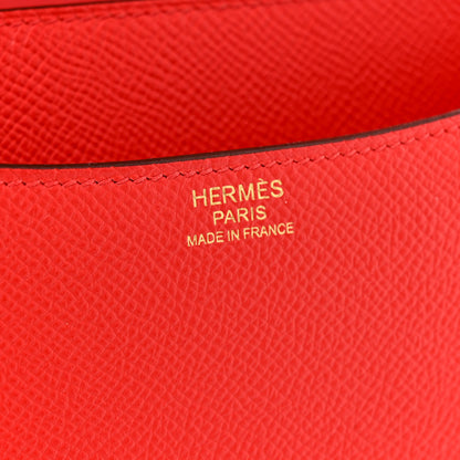 Hermes Epsom Constance 24 Rouge de Coeur 6 of 14
