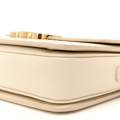 Celine Shiny Calfskin Small Triomphe Vanilla 11 of 14