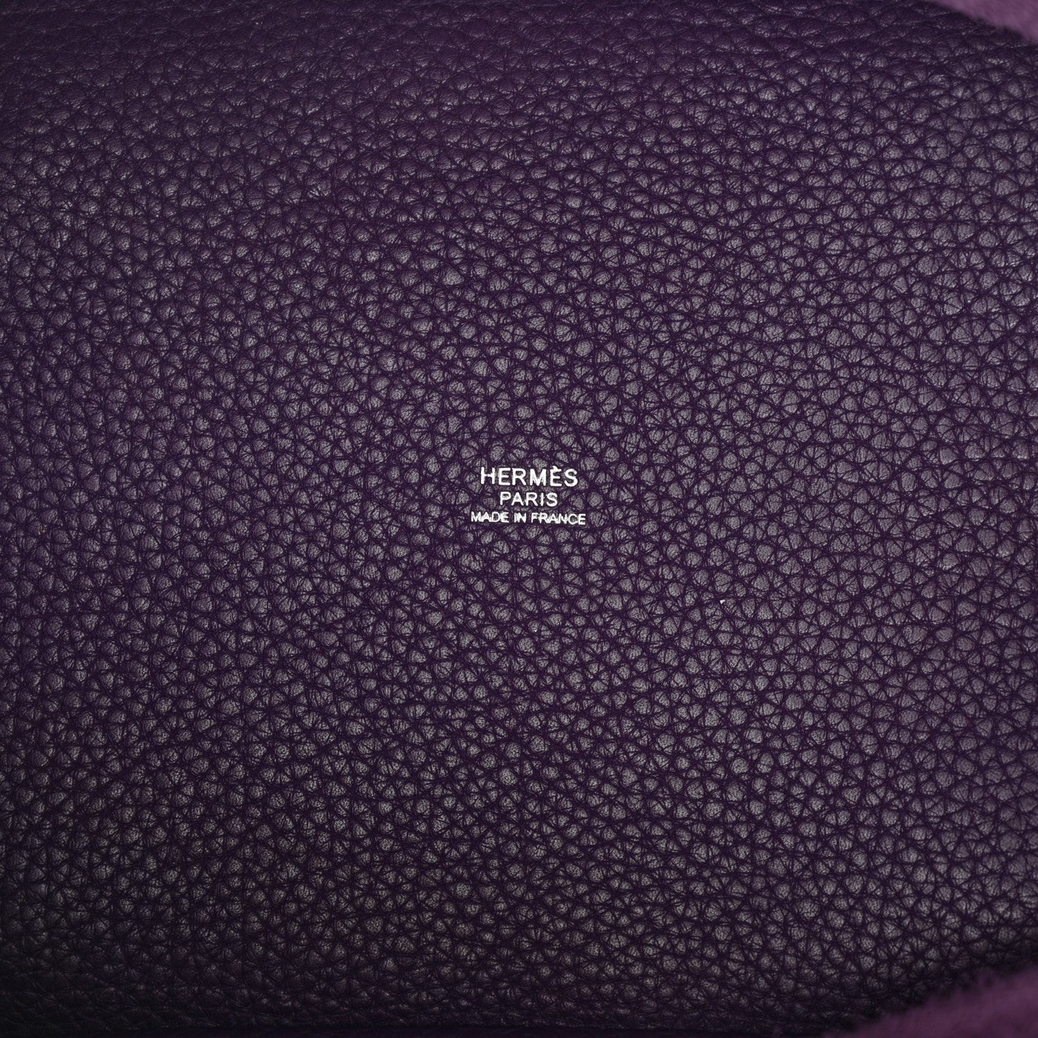 Hermes Taurillon Clemence Picotin Lock 22 MM Ultraviolet 6 of 12
