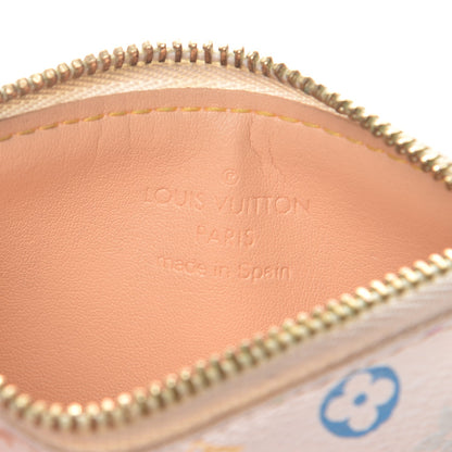 Louis Vuitton Monogram Multicolor Key Pouch White 5 of 12