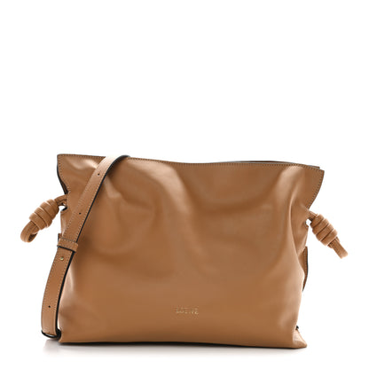 Loewe Nappa Flamenco Knot Clutch Warm Desert 1 of 10