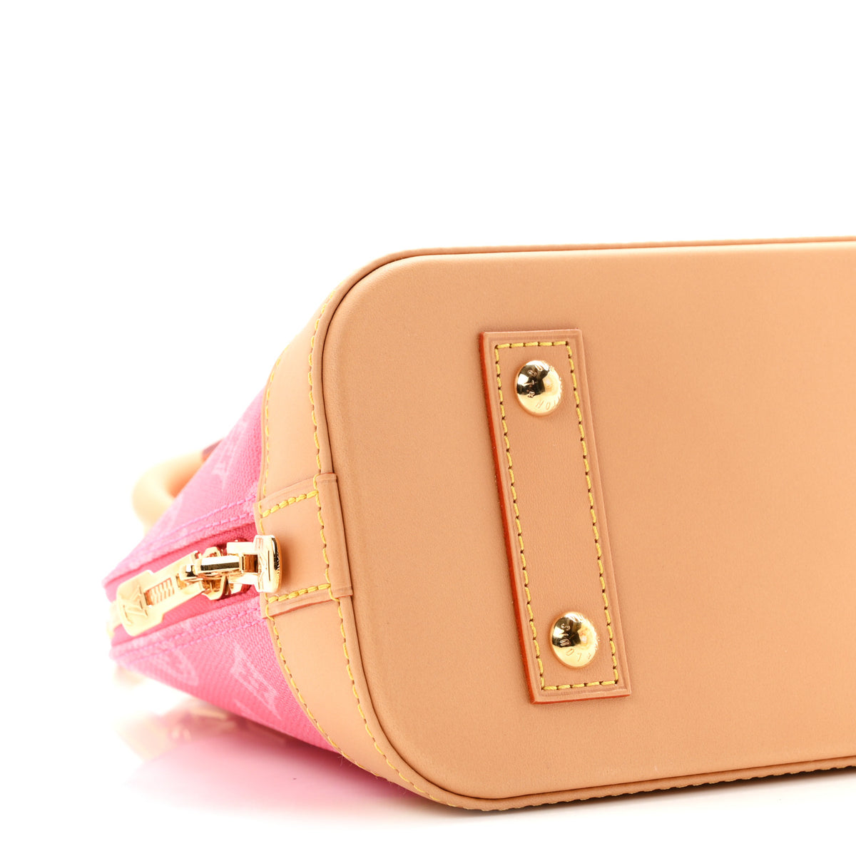 Louis Vuitton Monogram Origine Alma BB Rose Ruban 8 of 10