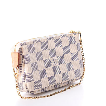Louis Vuitton Damier Azur Mini Pochette Accessories 2 of 6