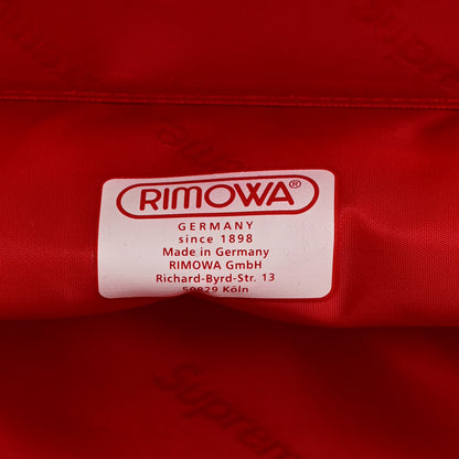 Rimowa X SUPREME Matte Polycarbonate Topas Multiwheel 82L Red 5 of 9