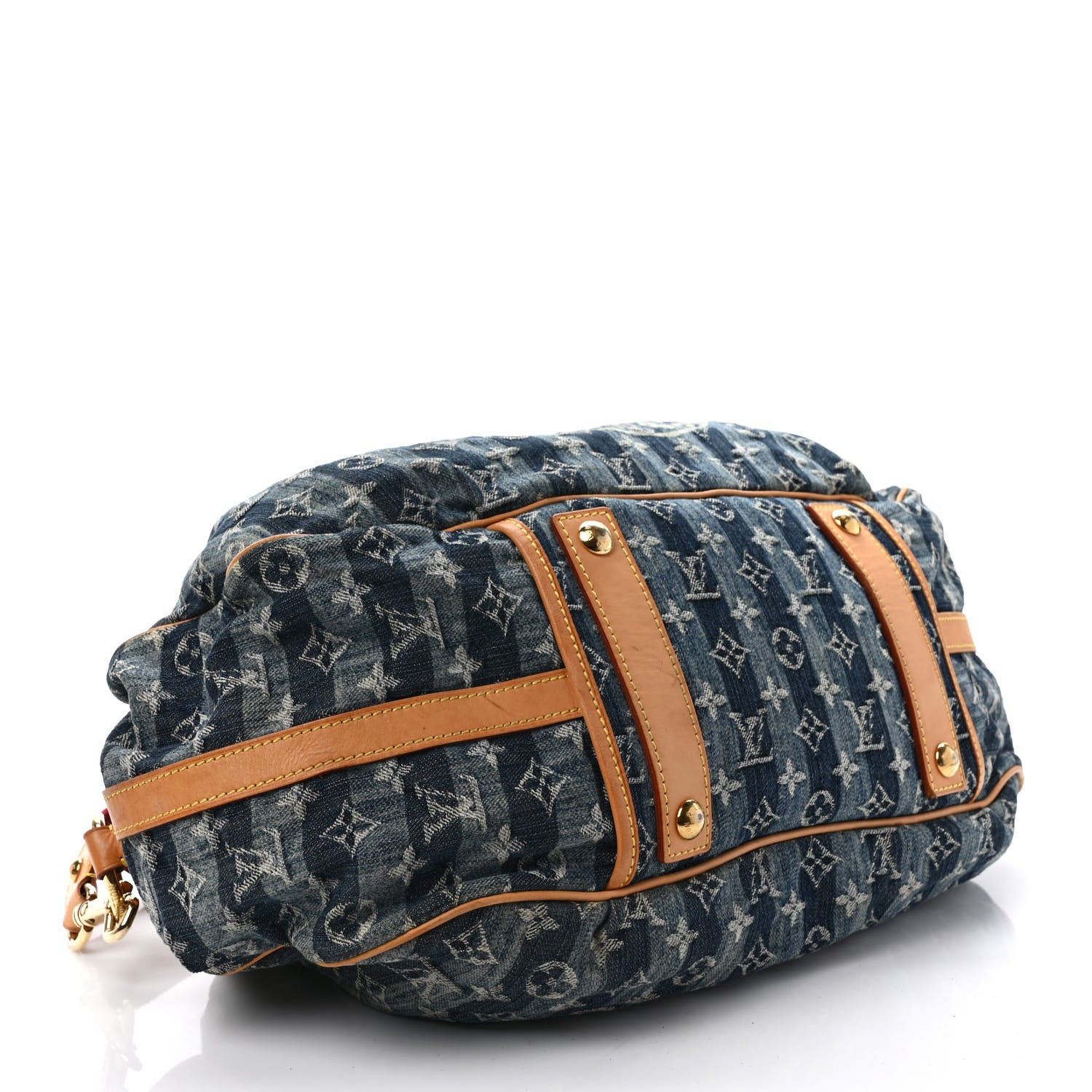Louis Vuitton Denim Raye Cabas GM 3 of 12