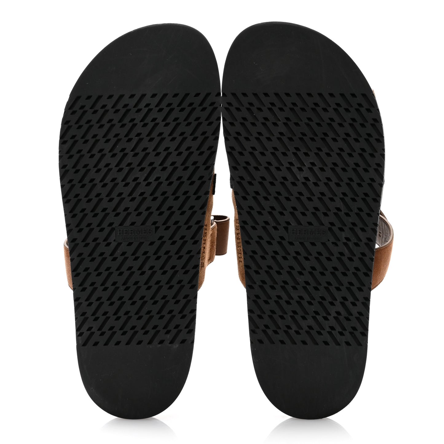 Suede Goatskin Womens Chypre Sandals 41 Brun Fume Black