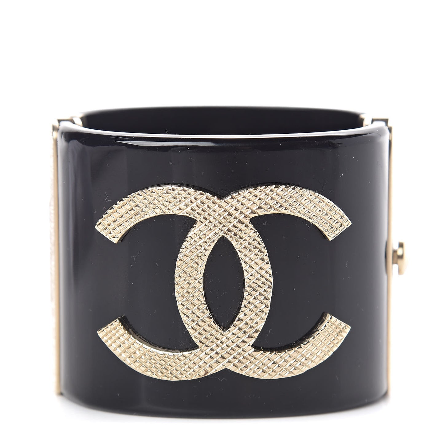 Resin CC Cuff Black Gold