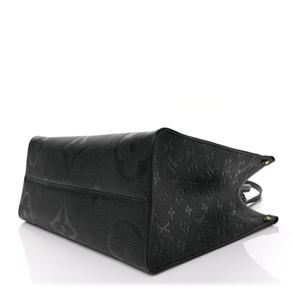 Louis Vuitton Empreinte Monogram Giant Onthego MM Black 8 of 8