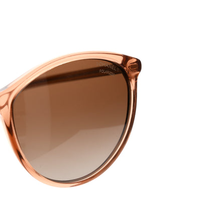 Chanel Acetate Round 5448 Sunglasses Brown 8 of 9