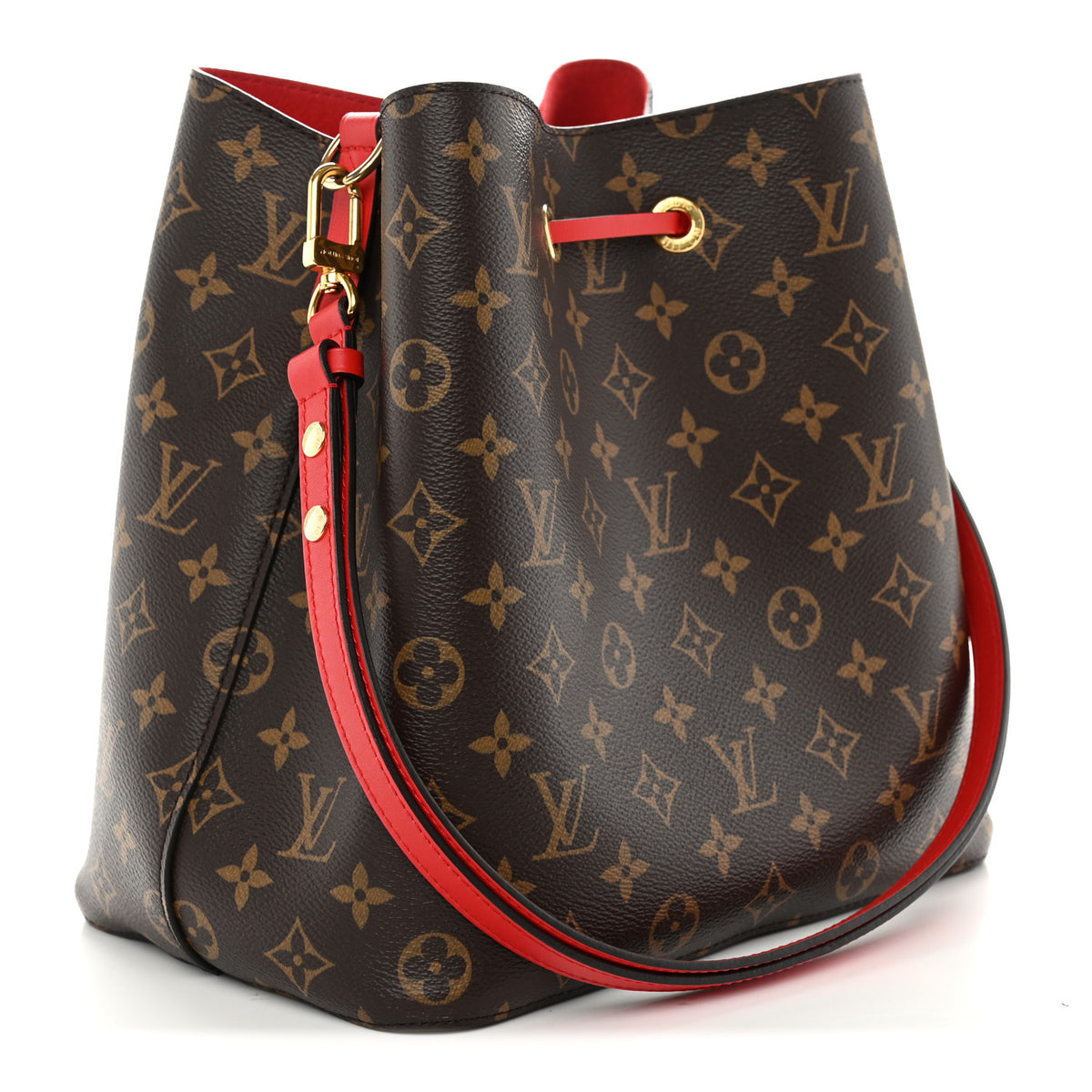 Louis Vuitton Monogram Neonoe MM Coquelicot 2 of 9