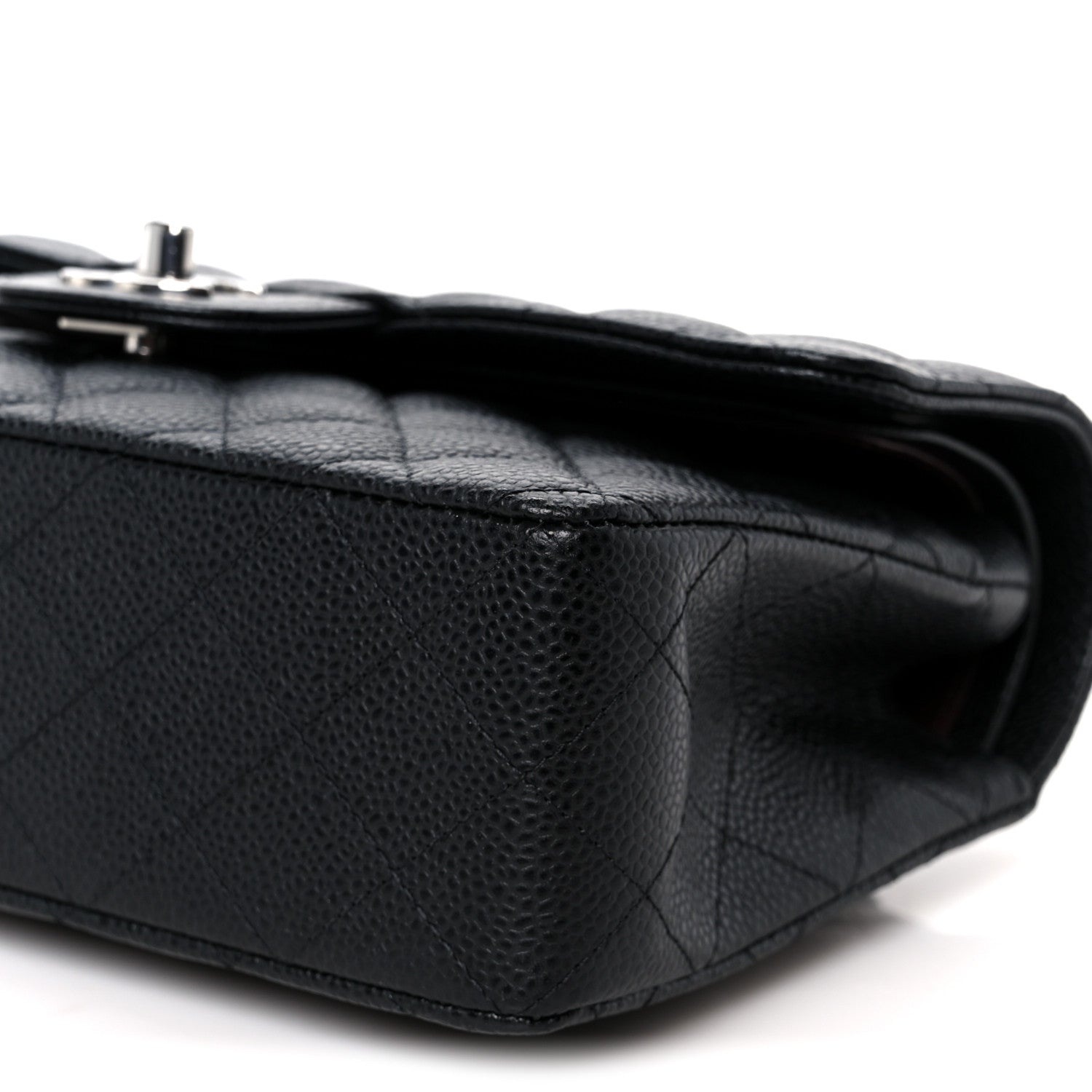Chanel Caviar Quilted Small Double Flap Black Black 11 of 11