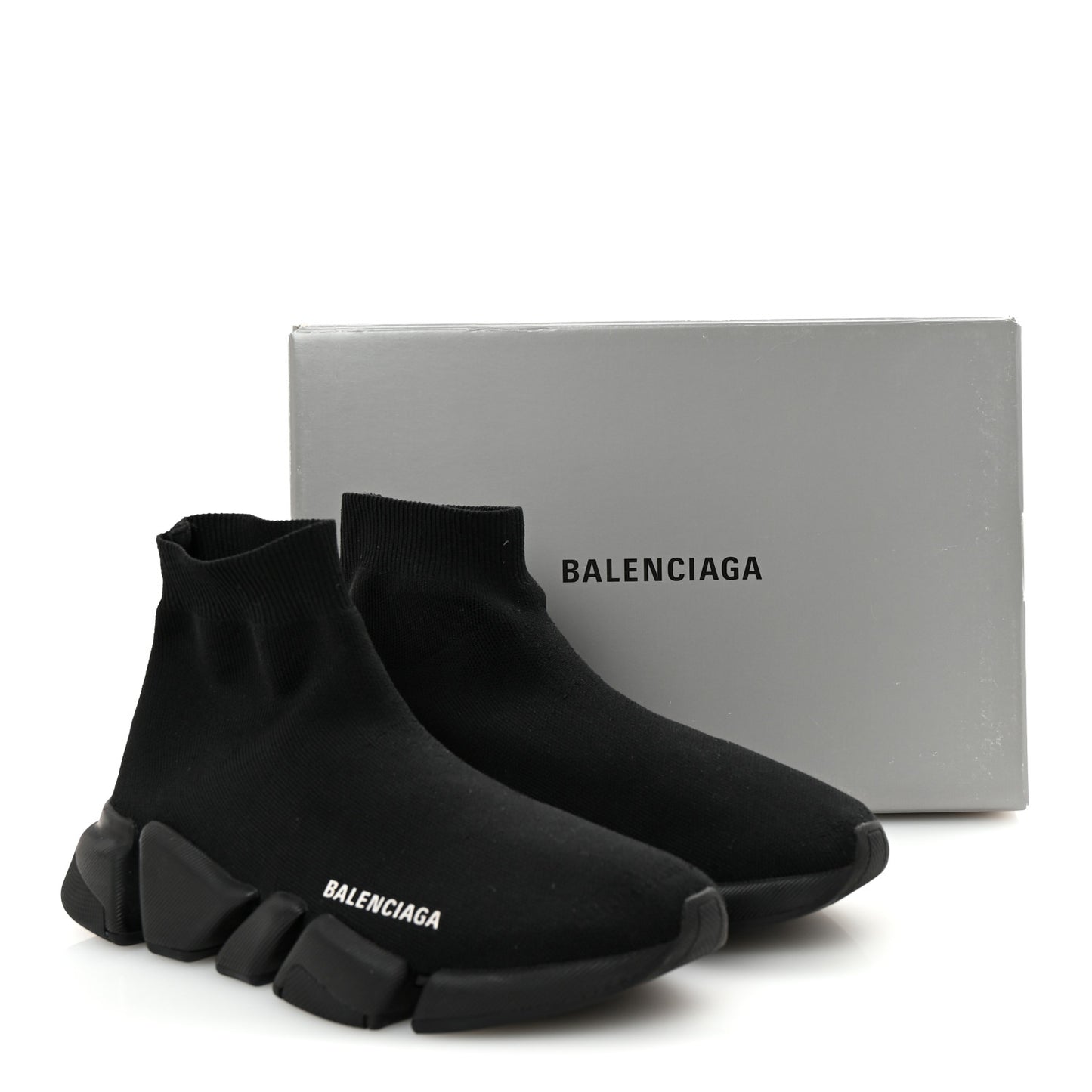 Technical 3D Recycled Knit Womens Speed 2.0 Sneakers 39 Monocolor Black