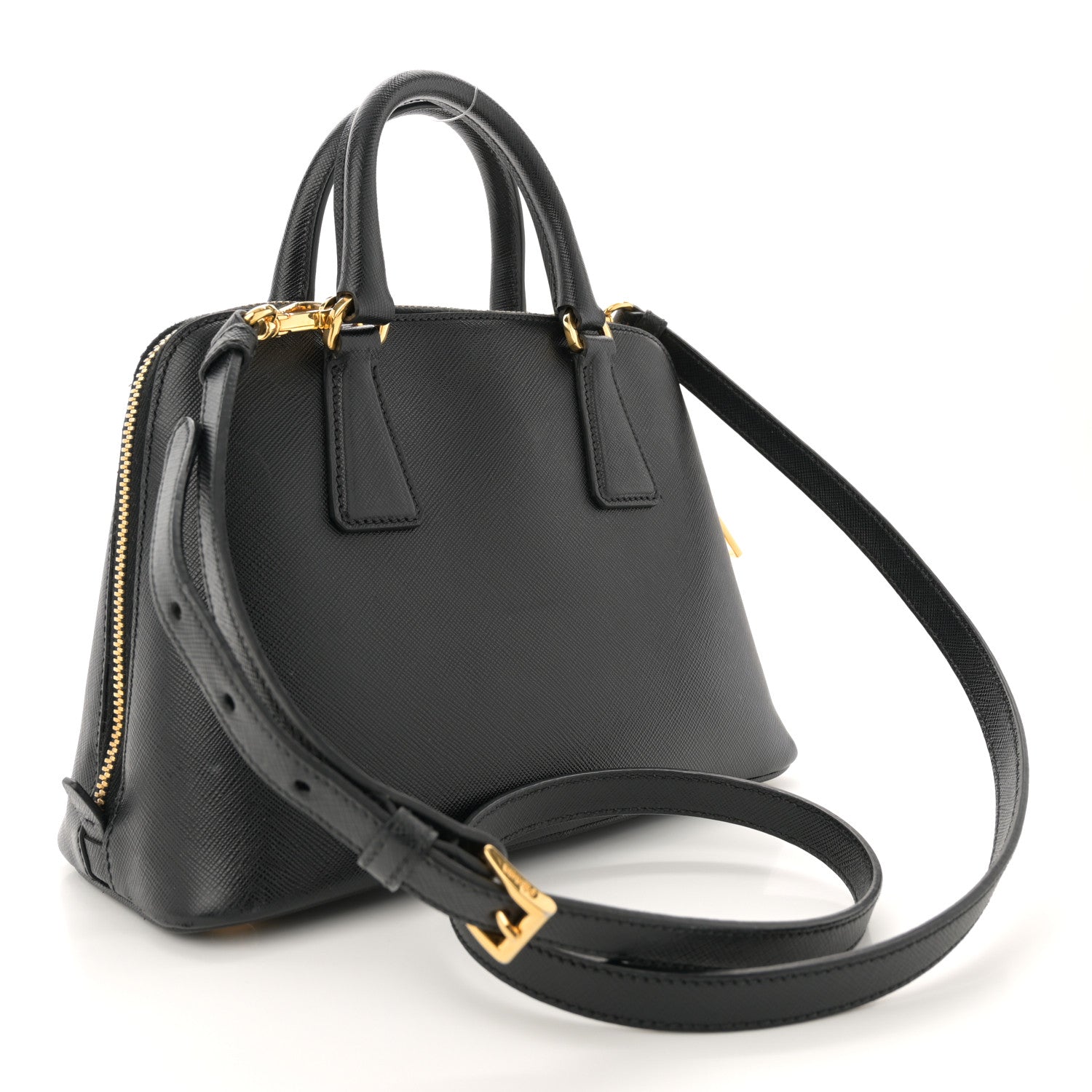 Prada Saffiano Lux Small Promenade Black 3 of 12