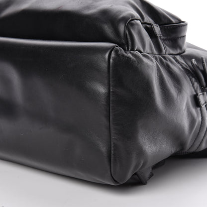Prada Soft Calfskin Day Backpack Black 10 of 10