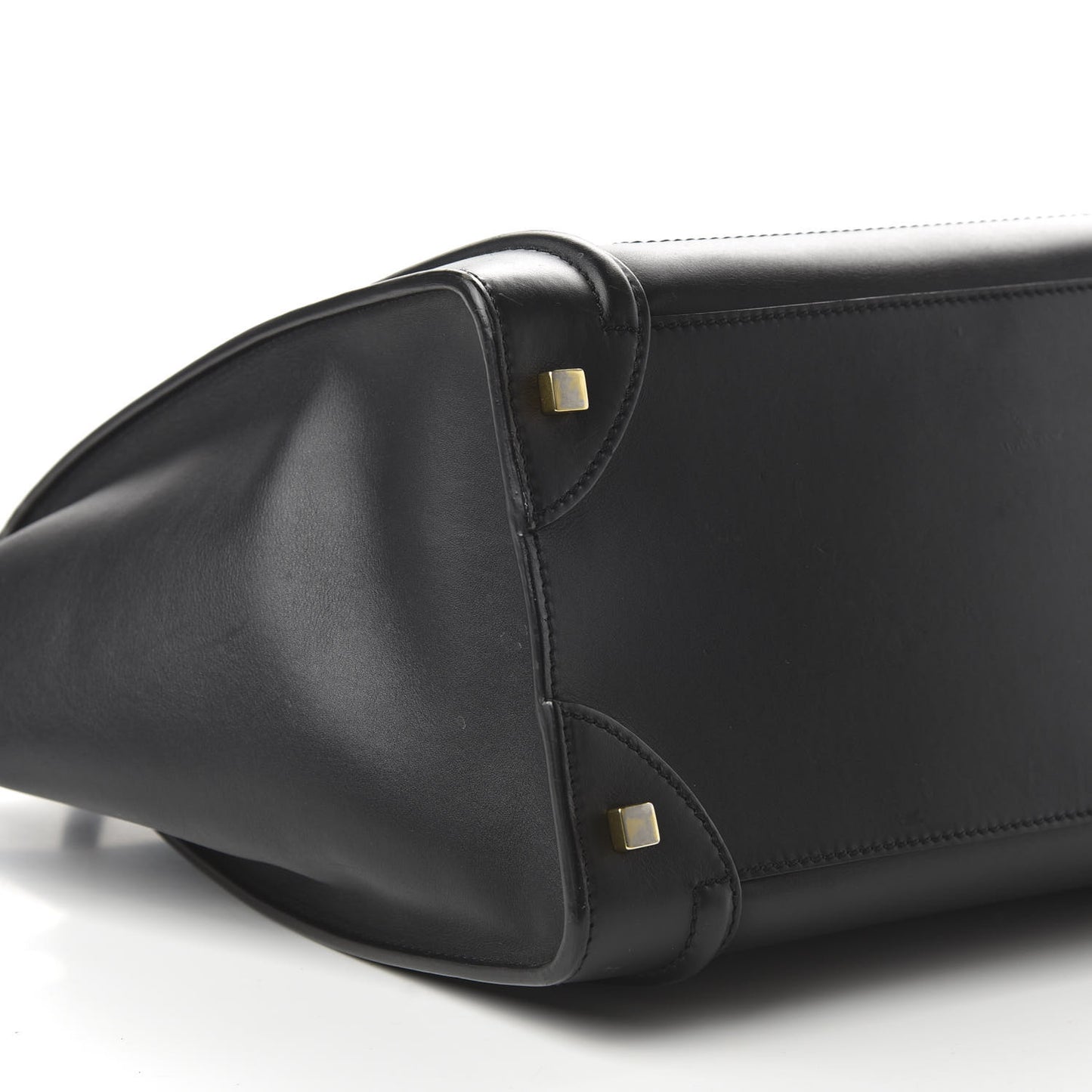 Smooth Calfskin Mini Luggage Black