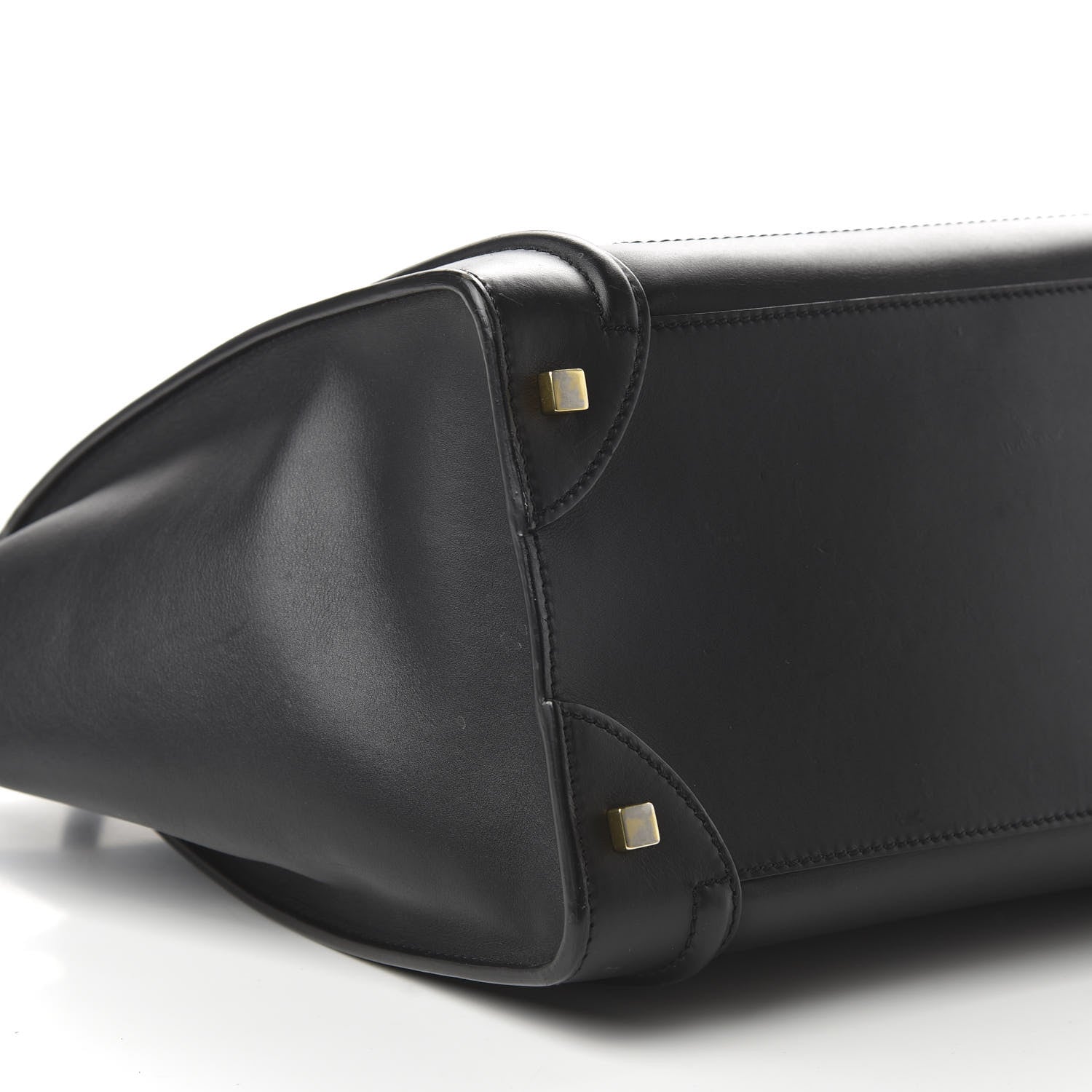 Celine Smooth Calfskin Mini Luggage Black 6 of 9