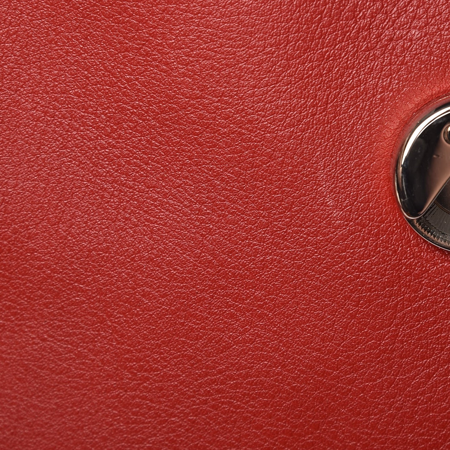 Calfskin Small Faye Day Shoulder Bag Dahlia Red