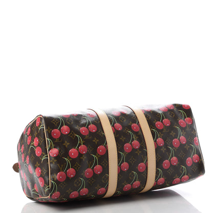 Louis Vuitton Monogram Cerises Keepall 45 3 of 8
