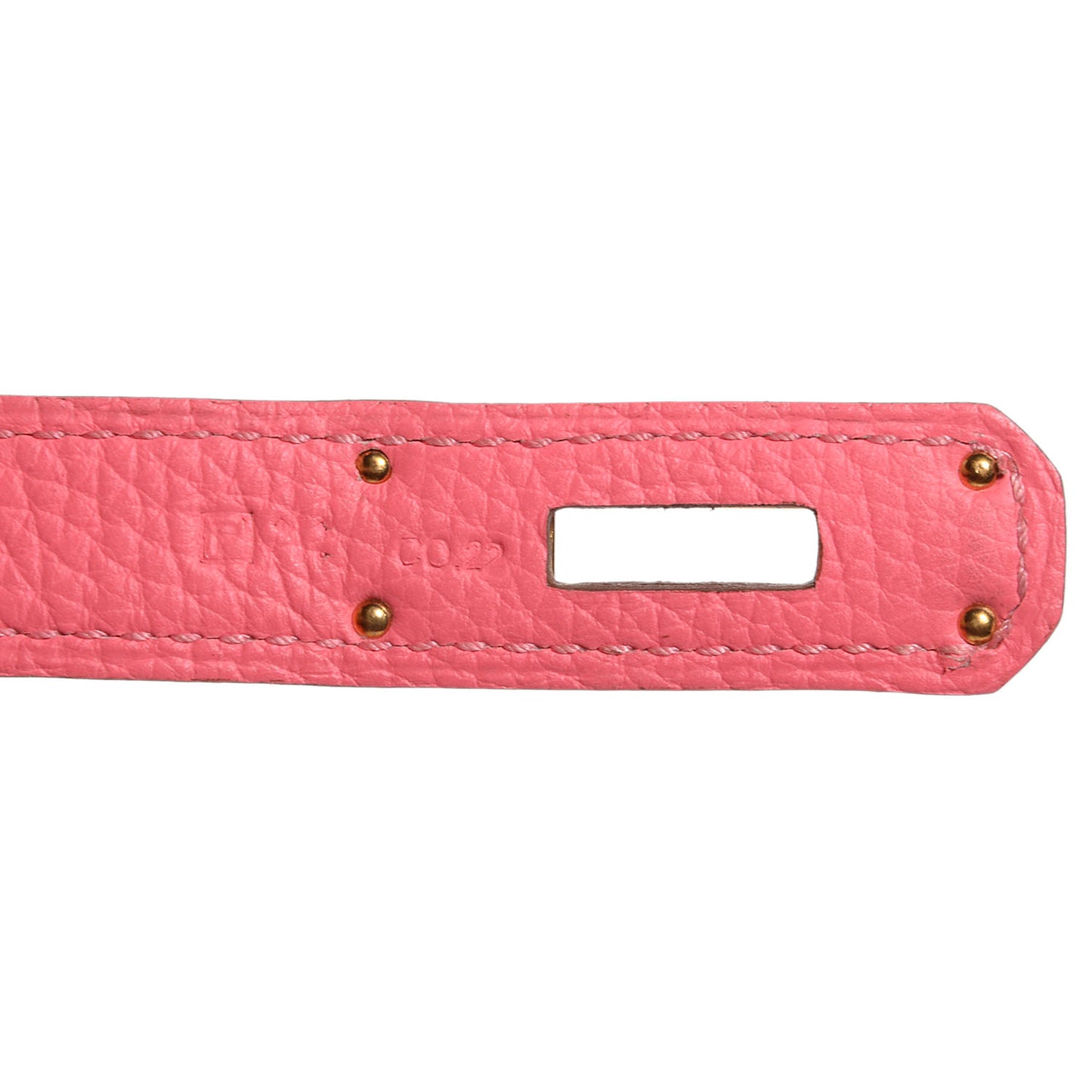 Togo Birkin 35 Rose Lipstick