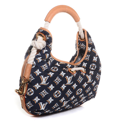 Louis Vuitton Canvas Monogram Cruise Bulles MM Navy 3 of 7