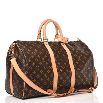 Louis Vuitton Monogram Keepall Bandouliere 45 3 of 8