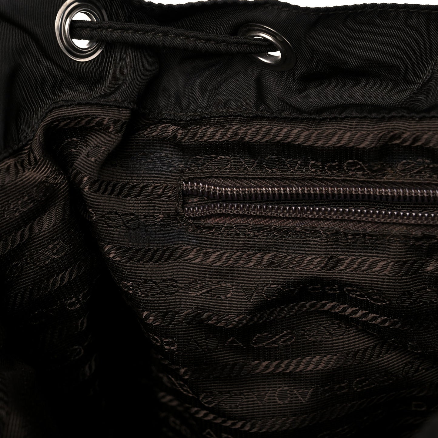 Tessuto Nylon Vela Small Backpack Black