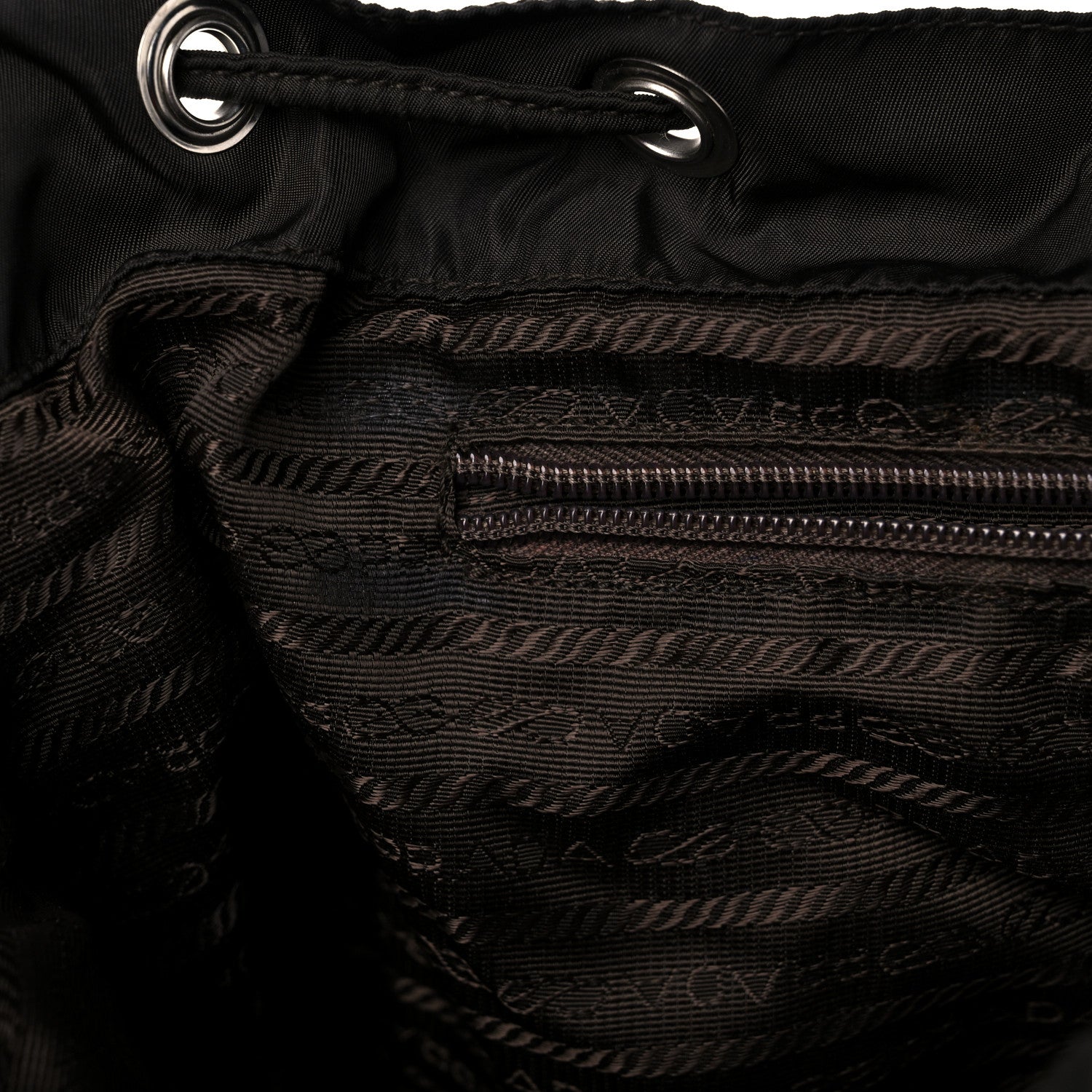 Prada Tessuto Nylon Vela Small Backpack Black 11 of 24