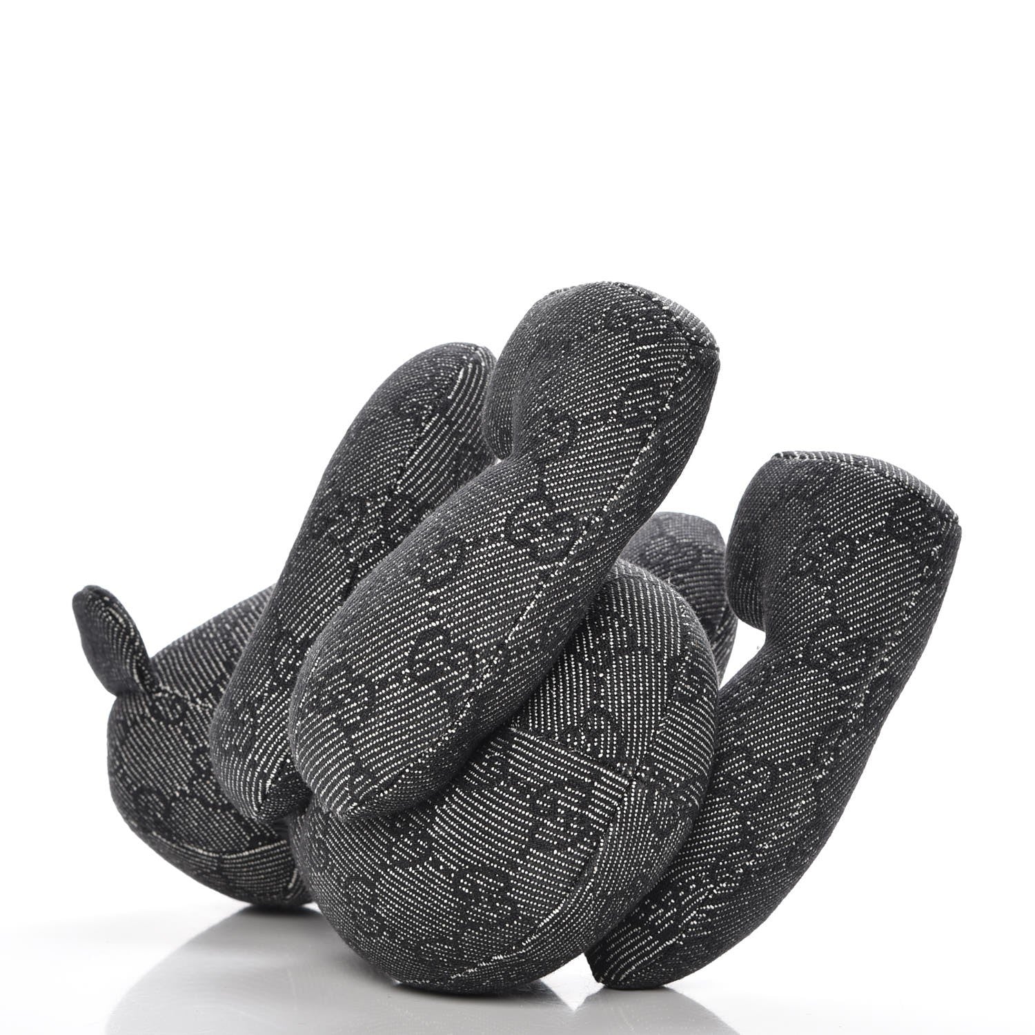 Gucci Monogram Stuffed Teddy Bear Black 4 of 6
