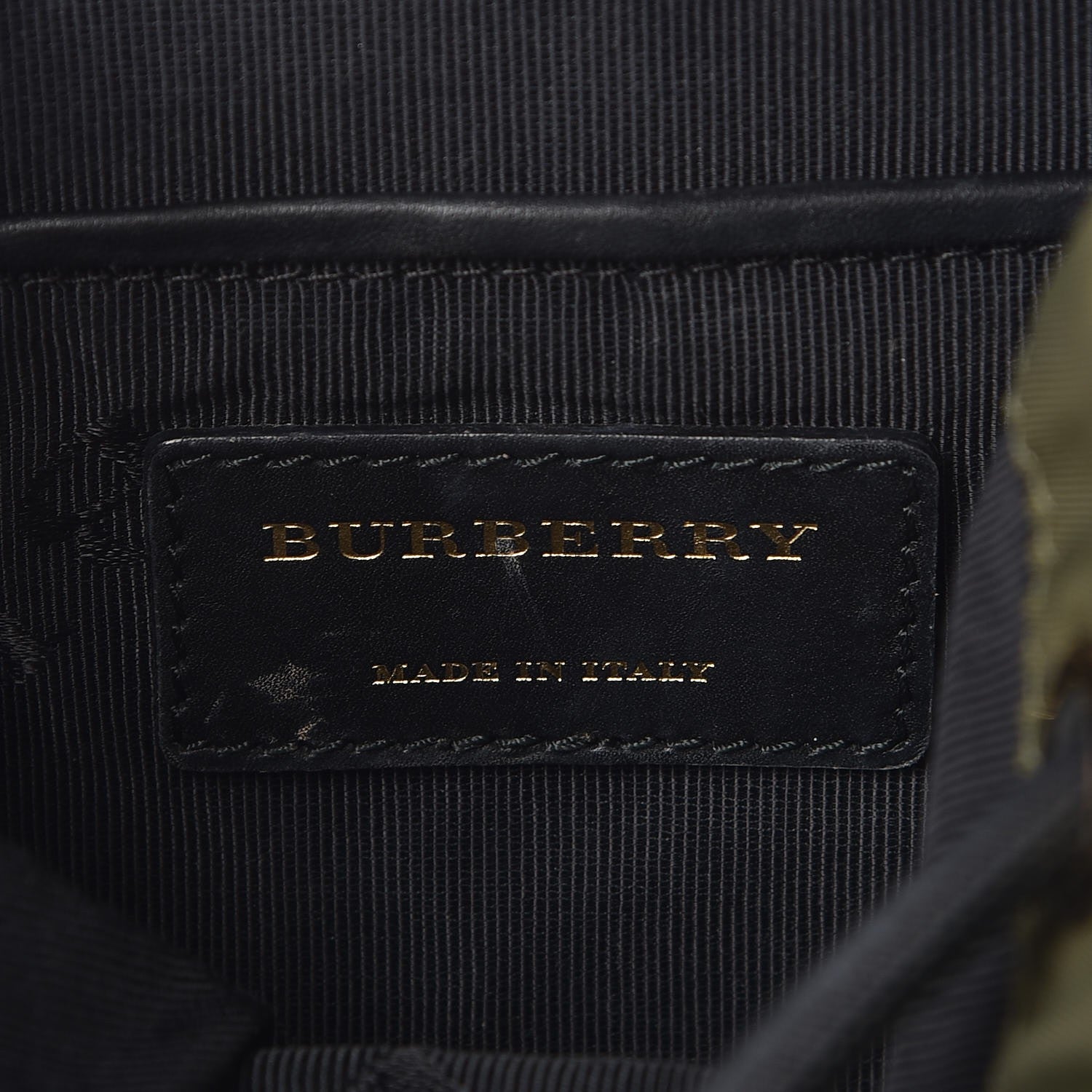 Burberry Nylon Small Rucksack Backpack Green 6 of 11