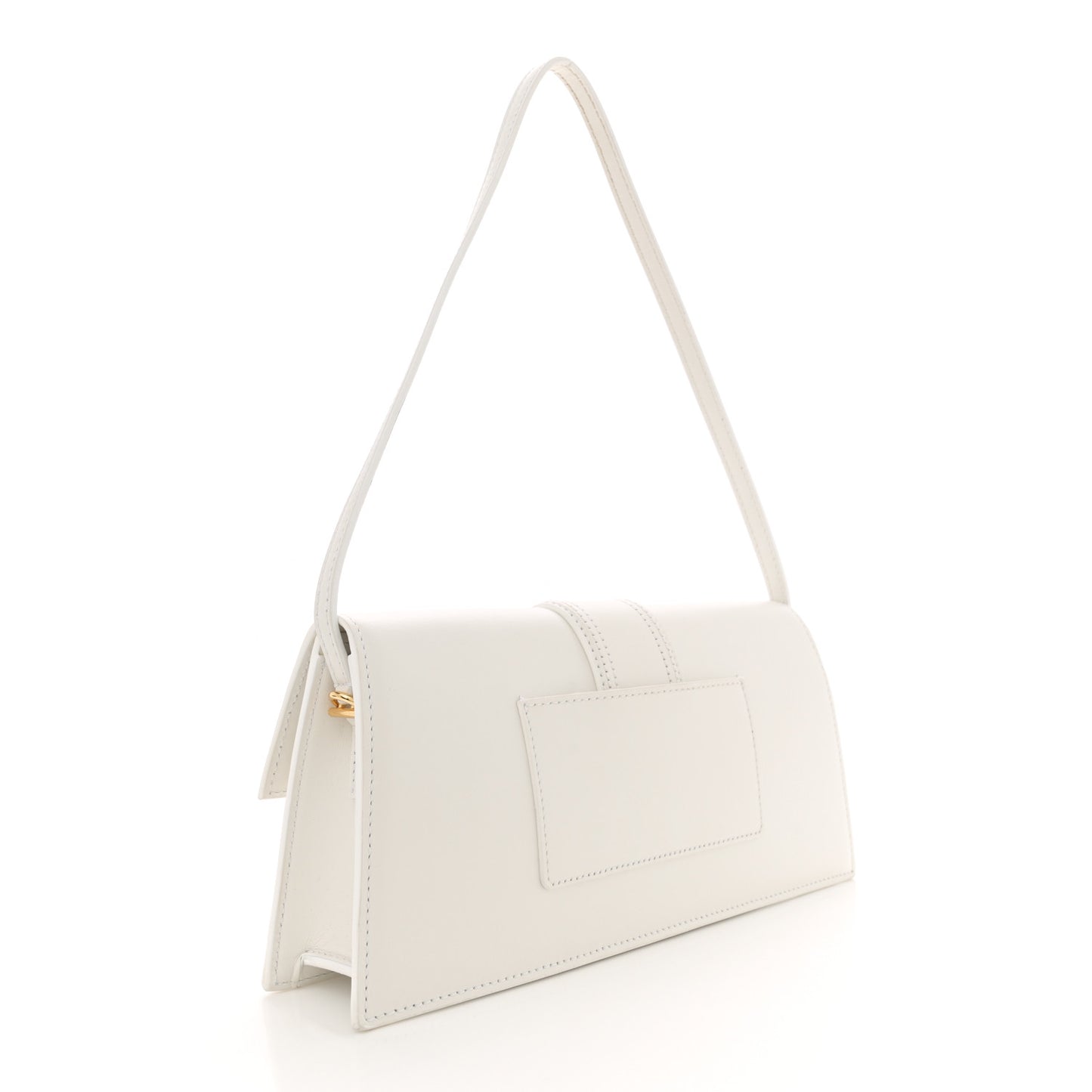 Smooth Calfskin Le Bambino Long White