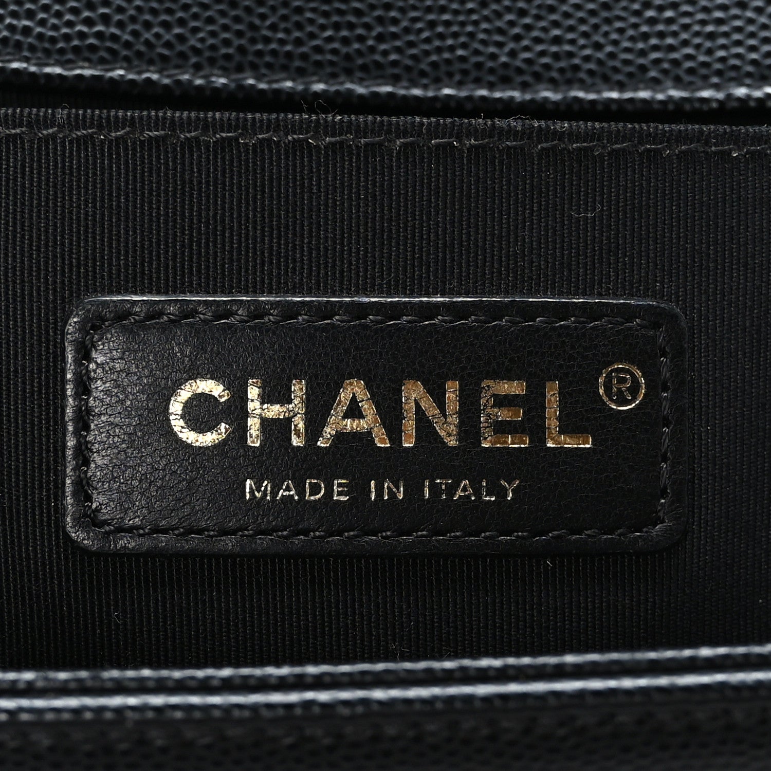 Chanel Caviar Quilted Medium Boy Flap Black 6 of 9