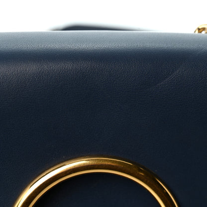 Fendi Vitello Century Opaco F is Fendi Small Kan I Shoulder Bag Blu Scuro 11 of 12