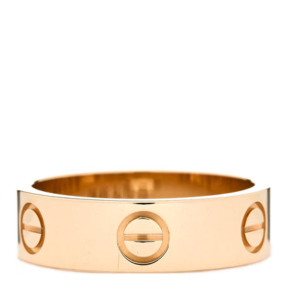 Cartier 18K Yellow Gold 5.5mm LOVE Ring 54 6.75 3 of 5