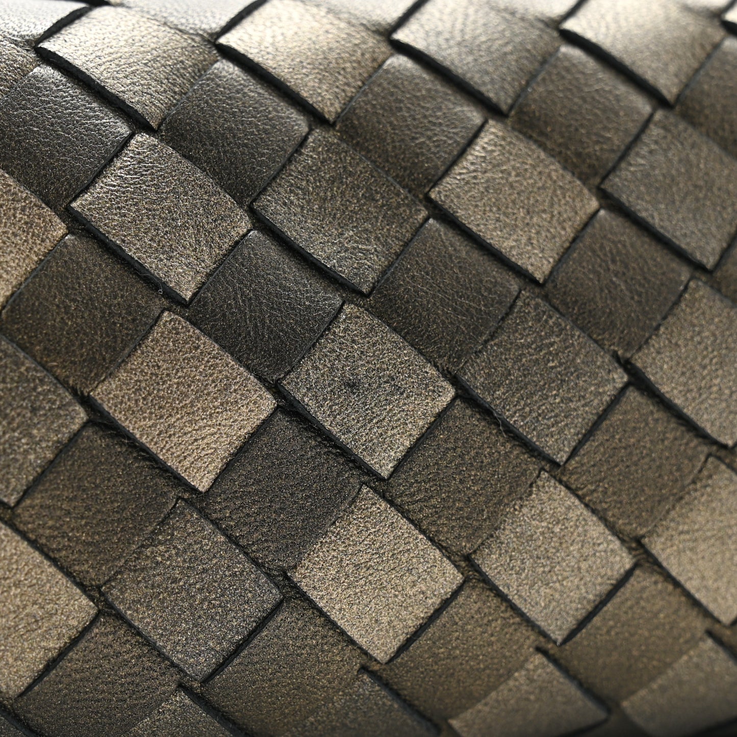 Nappa Intrecciato The Lauren 1980 Clutch Platinum