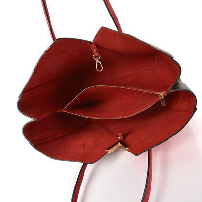 Louis Vuitton Calfskin Monogram Kimono Tote Poppy 5 of 15