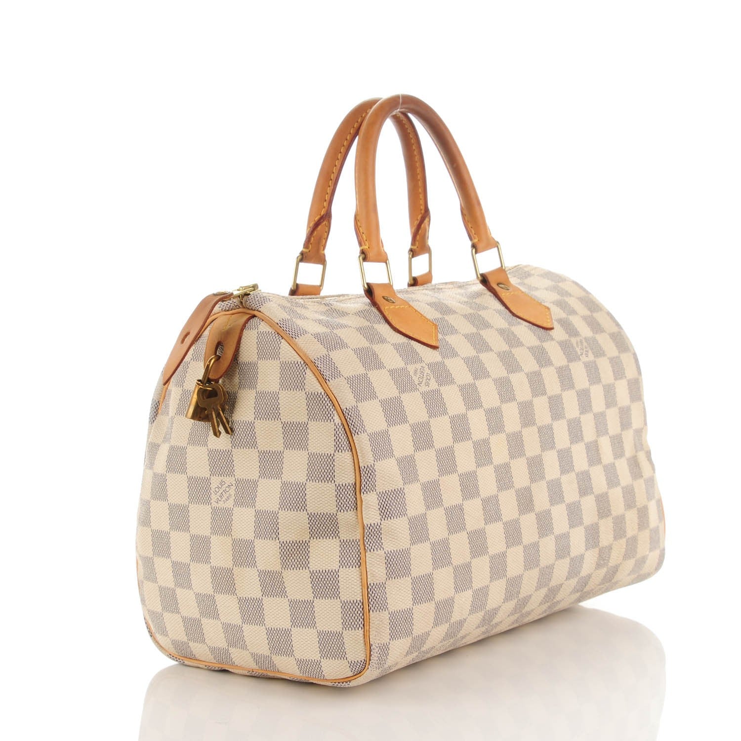 Louis Vuitton Damier Azur Speedy 30 3 of 10
