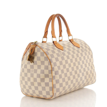 Louis Vuitton Damier Azur Speedy 30 3 of 10
