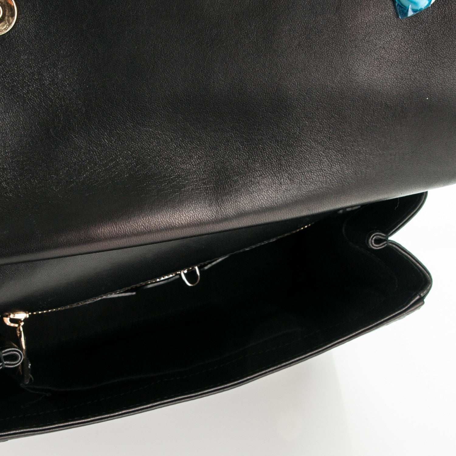 Dolce & Gabbana Calfskin Medium Embroidered Laser Cut Miss Sicily Satchel Black 5 of 6