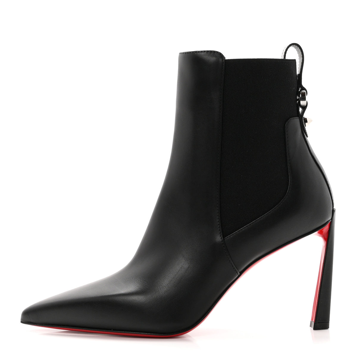 Christian Louboutin Calfskin Condodo 85 Ankle Boots 39 Black 1 of 9