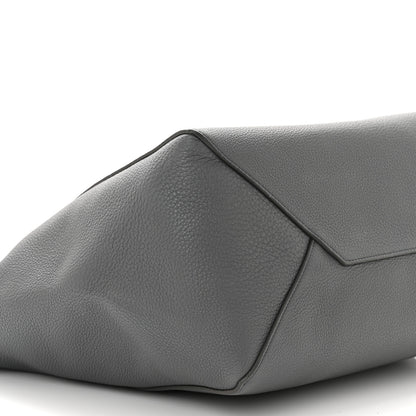 Celine Soft Grained Calfskin Small Belt Cabas Phantom Grey 9 of 10