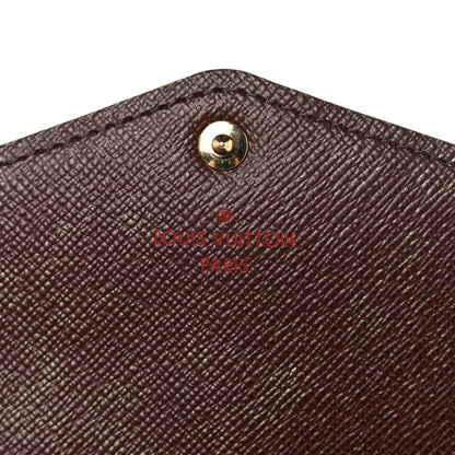 Louis Vuitton Damier Ebene Sarah Wallet NM 12 of 14