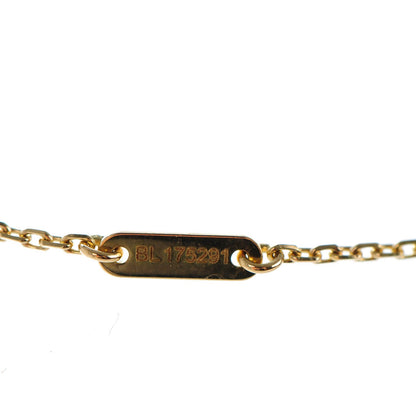 Van Cleef & Arpels 18K Yellow Gold Mother of Pearl Sweet Alhambra Heart Pendant Necklace 4 of 6