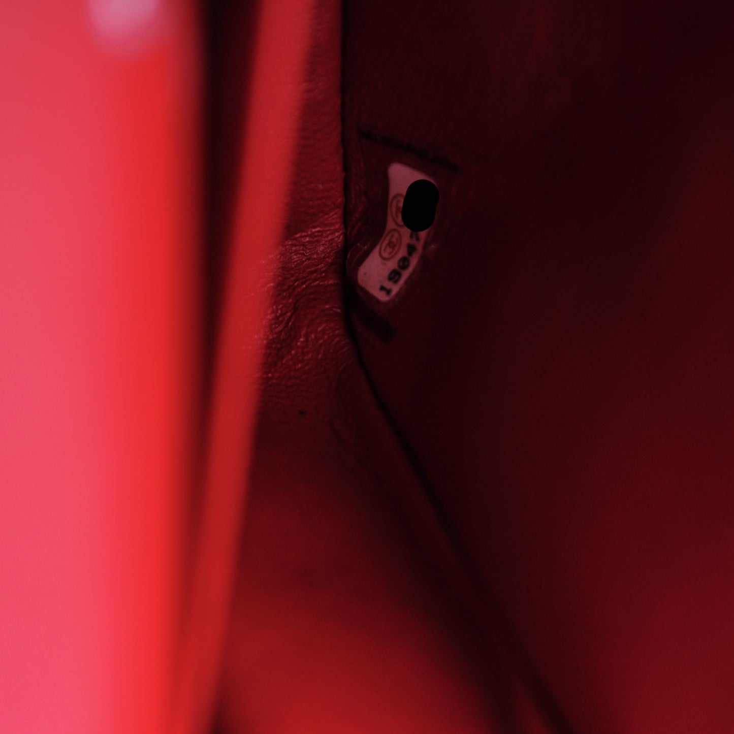 Caviar Quilted Medium Double Flap Red
