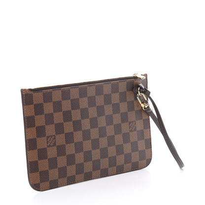 Louis Vuitton Damier Ebene Neverfull MM GM Pochette 2 of 5