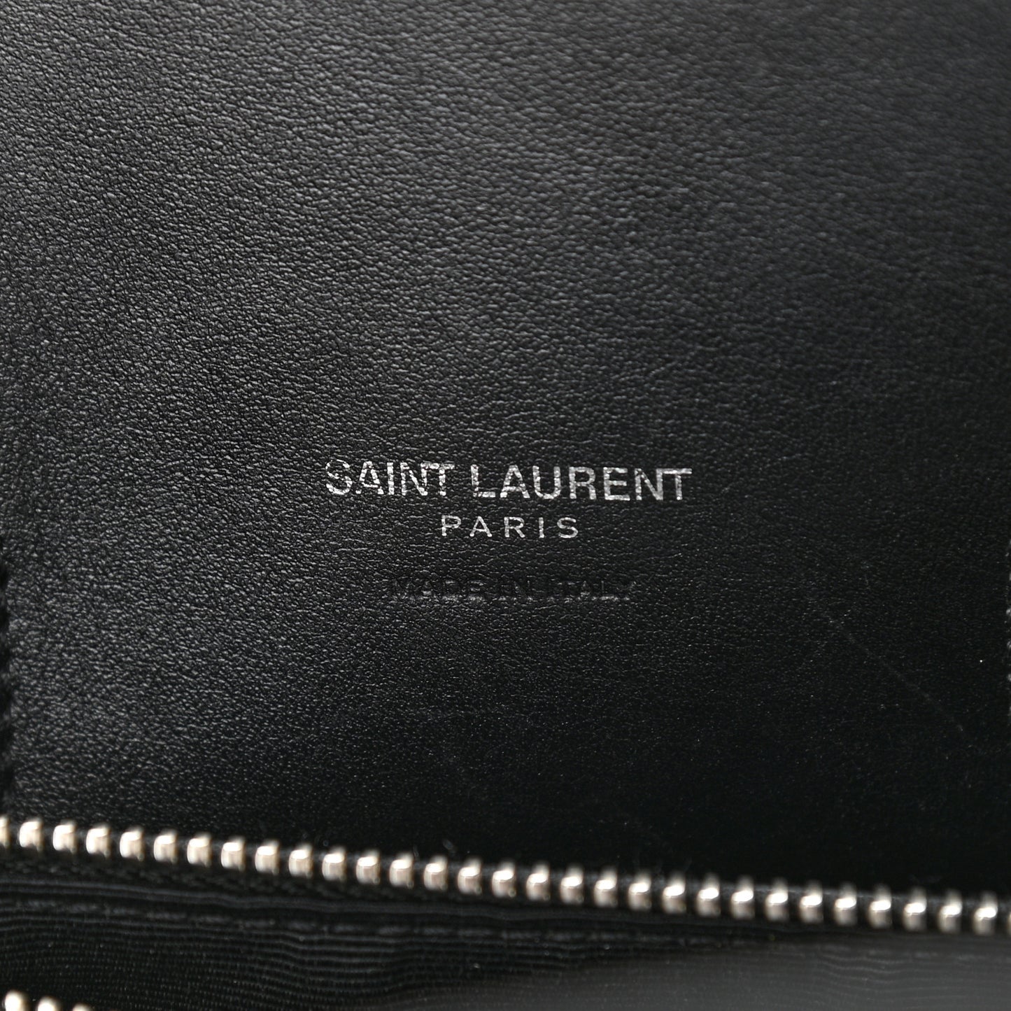 Grained Calfskin Baby Sac De Jour Black